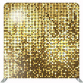 Glitter Golden Sequin Wall Square Double Sided Backdrop - Layoris
